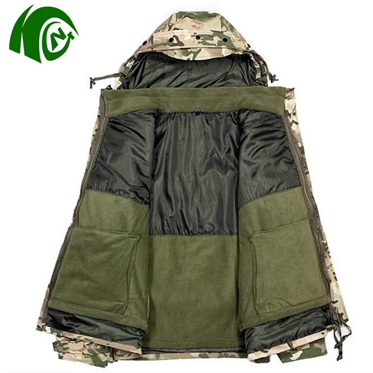 G8 ecwcs parka Militar Uniforme de camuflaje al aire libre M65 fleece ejército chaqueta respirable impermeable parka presentó