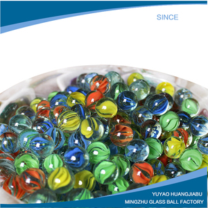 La Fábrica de China bola de cristal de mármol 12mm canicas de vidrio para la venta - Product Image 1