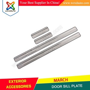 Mars porte plaque de seuil ABS CHROME accessoires de <span class=keywords><strong>voiture</strong></span> - Product Image 1