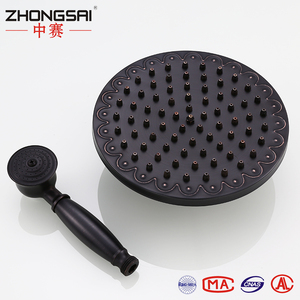 Salle de bains En Laiton mitigeur Antique Noir Douche Mitigeur Colonne Ensemble avec des Précipitations Poignée De Douche - Product Image 5