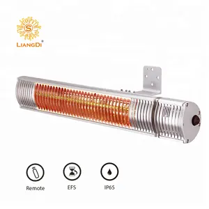 Electric Heater Outdoor Outdoor Electric Infrared Patio Heater With Remote Control