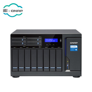 Qnap TVS-1282T3-i5-16G超高速12ベイThunderbolt3ネットワークnasストレージサーバー、Thunderbolt3ポートx 4,16GB RAM