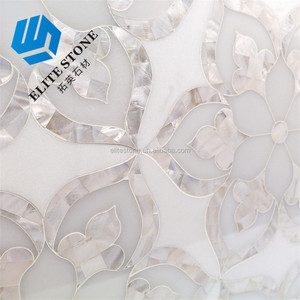 Italien <span class=keywords><strong>de</strong></span> carrare et nacre mosaïque <span class=keywords><strong>de</strong></span> jet d'eau pour la <span class=keywords><strong>salle</strong></span> <span class=keywords><strong>De</strong></span> bains <span class=keywords><strong>De</strong></span> Luxe - Product Image 6