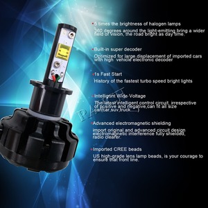 <span class=keywords><strong>2016</strong></span> Último Modelo Canbus Free Error V18 U2 CREEs H3 12 V LLEVÓ la Linterna Del Coche - Product Image 3