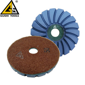 Snail Lock Granit/Marmor Polieren Diamond Edge Polier pads mit Flach polier maschine - Product Image 4