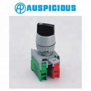 Interruptor Selector de 3 Posiciones LED de 22 mm, IP65, Impermeable, 6A, 1NO (GCS223) - Product Image 3