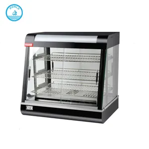 Warm Display Food Showcase churros display warmer /french fries display warmer