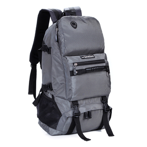 <span class=keywords><strong>Sac</strong></span> <span class=keywords><strong>à</strong></span> <span class=keywords><strong>dos</strong></span> <span class=keywords><strong>50L</strong></span> en polyester personnalisé pour femmes, voyage, sport, escalade, extérieur, design de lettres <span class=keywords><strong>à</strong></span> la mode pour la randonnée - Product Image 6