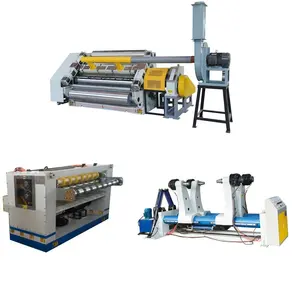 Enkele Facer Golfkarton Tabak Rolling Papier Making Machine