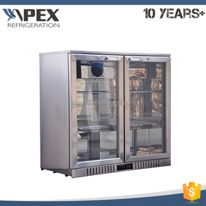 R134a/R600a compresor <span class=keywords><strong>LG</strong></span> sistema de enfriamiento dinámico material acero inoxidable cerveza nevera refrigerador barra de nuevo - Product Image 1