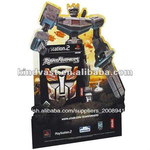 de cartón corrugado películas transformadores de elevación standee tamaño - Product Image 1