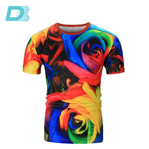 Sublimación del calor al aire libre correr transpirable camiseta de secado rápido - Product Image 1