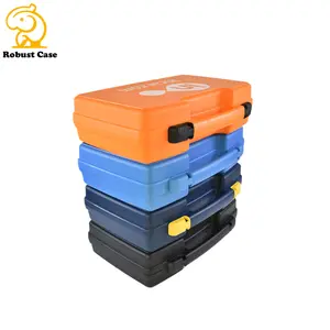 China Ningbo Factory Cheap Storage Simple Polypropylene Plastic tool briefcase for sample display with foam
