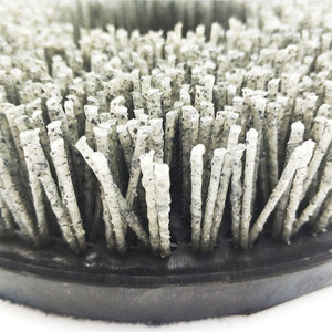 Spazzola Abrasiva Rotonda Diamantata per Uso Industriale e Fai da Te con Filo d'Acciaio per la Lucidatura, Pulizia e Levigatura di Granito e Marmo - Product Image 3