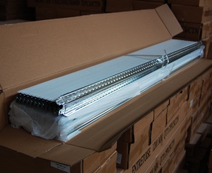 ราวเพดานทีบาร์แบบแขวนเพดานสำหรับกระเบื้องฝ้าเพดานพีวีซี - Product Image 5