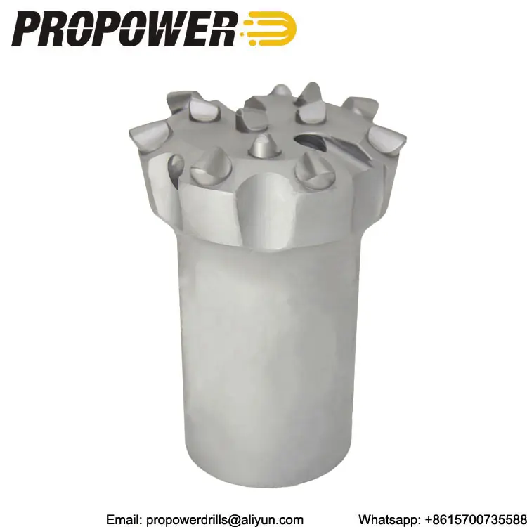 Down Hole Drill Bits Propower Conical Hole Opener Hard Rock Drilling Bits Metal Square Hole Drill Bit