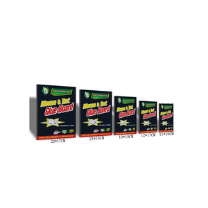 Fábrica directamente gato negro trampa de ratón rata ratón pegamento/<span class=keywords><strong>Goma</strong></span> trampa de tablero de papel de cartón de estación de cebo (tamaño grande) - Product Image 2