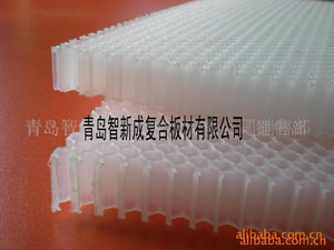 8/12Mm ขนาดเซลล์ผิวเรียบสีขาวรังผึ้งพลาสติกที่มีเซลล์เปิดสำหรับอากาศหรือน้ำบริสุทธิ์ระบบ - Product Image 3