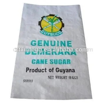 100kg giallo suger bag 10kg bianco saccarone bag tessuto