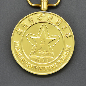 Cultura china school personalizada estrella de oro Medallas de recuerdo - Product Image 1