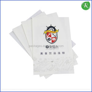 Logo imprimé sacs de <span class=keywords><strong>papier</strong></span> sulfurisé pour beignets - Product Image 1