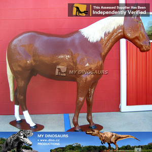 MyDino AA-076 <span class=keywords><strong>Cavallo</strong></span> Robotico Animatronico a Grandezza Naturale per Zoo - Product Image 2
