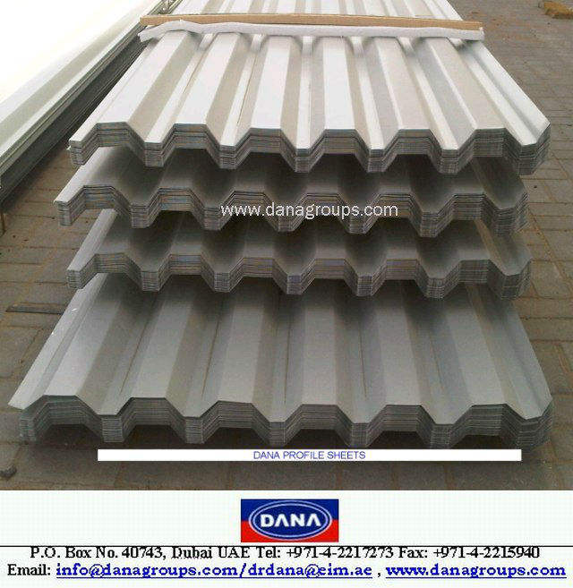 TOGO ALUMINUM/GI SINGLE SKIN PROFILED ROOFING SHEET SUPPLIER DANA STEEL