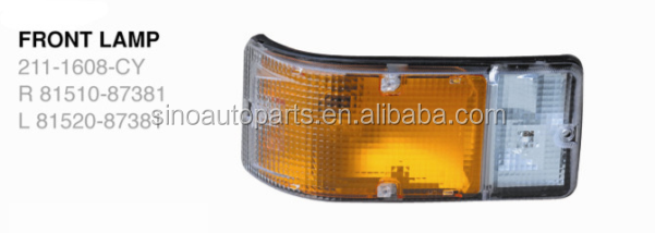 Daihatsu DV57/85 Tail Lamp 81550-87327-000 & Front Lamp 81510