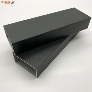 Aluminium 6063 T5 Diekstrusi Tabung Persegi Panjang Profil Aluminium Harga
