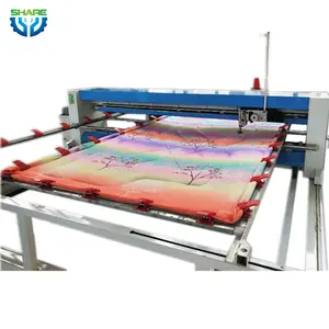 CNC Industrial Única Agulha Consolador Quilting Máquina China Quilt Computadorizado Costura Quilting Máquina Preço