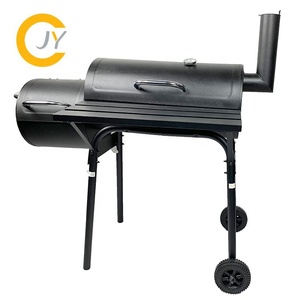 Grill a Pellet e Affumicatore in Stile Americano con Box Affumicatore Laterale per Barbecue a Carbone - Product Image 5
