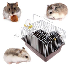 Grand bol de voyage en forme de Cage pour Hamster, dispositif Portable avec roue pivotante, pour animaux de compagnie - Product Image 2