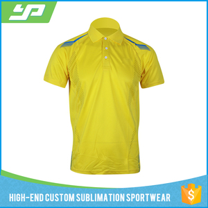 OEM barato transpirable de poliéster 100 <span class=keywords><strong>hombre</strong></span> sublimación dri ajuste campo de la camisa al por mayor - Product Image 3