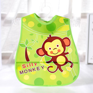 Printed EVA <strong>Plastic</strong> Waterproof Baby <strong>Bibs</strong> - Product Image 5