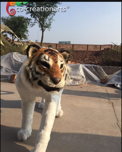 Tigre Realistica a Grandezza Naturale in Peluche, Stile Animale Selvatico, in Posizione Realistica Giacca da giungla africana - Product Image 2