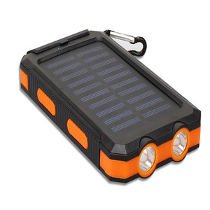 Lampe de poche LED double USB Banque d'énergie <span class=keywords><strong>solaire</strong></span> 15000mAh Chargeur d'énergie <span class=keywords><strong>solaire</strong></span> extérieur Banque de <span class=keywords><strong>batterie</strong></span> <span class=keywords><strong>externe</strong></span> <span class=keywords><strong>pour</strong></span> <span class=keywords><strong>iPhone</strong></span> 15 Plus <span class=keywords><strong>Batterie</strong></span> - Product Image 4