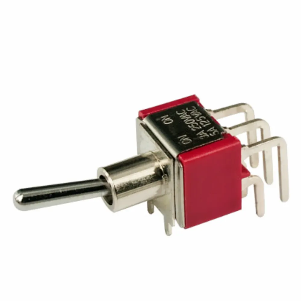 T8021-TNQ 5A 120VAC ON-ON 6PIN DPDT interrupteur à bascule Miniature avec une variété de fonctions de commutation