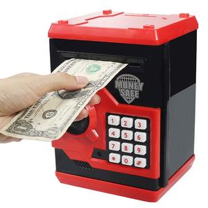 Nuovo Grande Regalo del Giocattolo per I Bambini Bambini Codice Elettronico Scatola di Moneta Della Banca Piggy <span class=keywords><strong>Banche</strong></span> Mini ATM Moneta Elettronica per I Bambini giocattolo divertente - Product Image 1