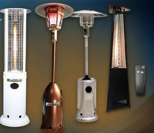 Chauffage au propane d'<span class=keywords><strong>extérieur</strong></span>, partie patio, <span class=keywords><strong>lampe</strong></span> <span class=keywords><strong>chauffante</strong></span> en acier inoxydable, poteau, 48000 BTU, grand modèle - Product Image 5