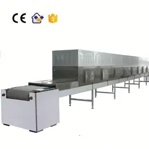 Attrezzatura per la torrefazione dei semi di girasole a microonde a Tunnel SS304 - Product Image 1