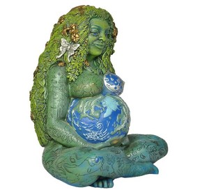 Statue de la déesse <span class=keywords><strong>Gaia</strong></span>, mère Terre millénaire, sculpture personnalisée d'usine - Product Image 4