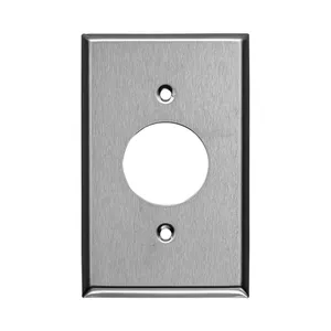 shanghai Linsky 1-gang single receptacle stainless steel wall plate ( 7741)