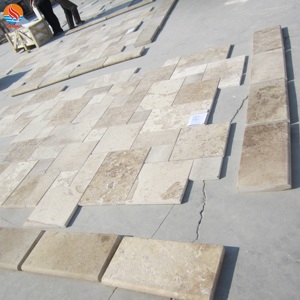 Naturale <span class=keywords><strong>Beige</strong></span> Marmo Travertino Travertino Per La Piscina di Coping - Product Image 2