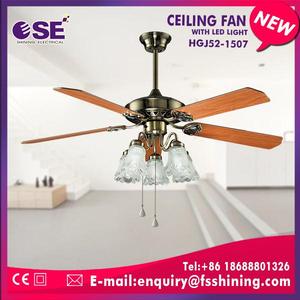 China alibaba proveedor ventilador de techo <span class=keywords><strong>sin</strong></span> luz Potente motor con rodamientos de bolas dobles - Product Image 1