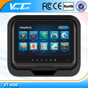10.1 pulgadas reposacabezas bus Android Monitor con TV en vivo, música, 3G, GPS - Product Image 1
