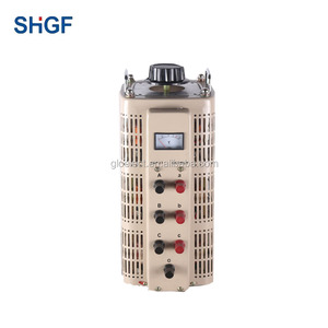Régulateur <span class=keywords><strong>de</strong></span> <span class=keywords><strong>tension</strong></span> automatique triphasé AC industriel TSGC2-3KVA à enroulement en cuivre, 4 ampères, entrée 380V, 50/60Hz - Product Image 6