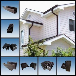 Gouttière en <span class=keywords><strong>PVC</strong></span> blanche, brune et noire fabriquée en Chine avec SONCAP - Product Image 4