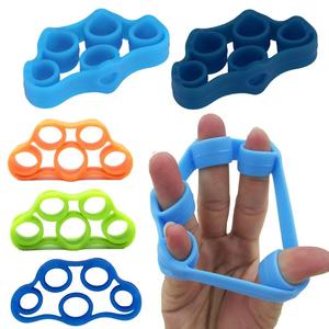 Appareil d'exercice pour les mains en silicone, extenseur de doigts, renforceur de poignet, relaxant <span class=keywords><strong>musculaire</strong></span>, léger, portable et durable - Product Image 4