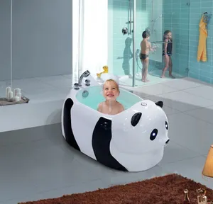 KOBIA acrylic bathtub tub for baby bath k 533 freestanding panda shape or children newborn K-533