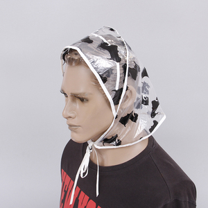 Gorro de <span class=keywords><strong>lluvia</strong></span> de plástico PE, moderno, 2021 - Product Image 2